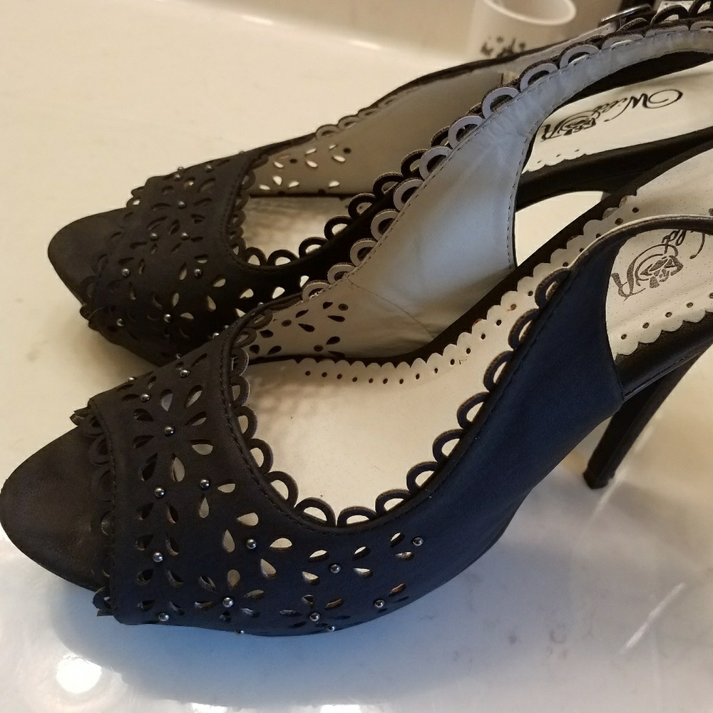 Wild Rose heels